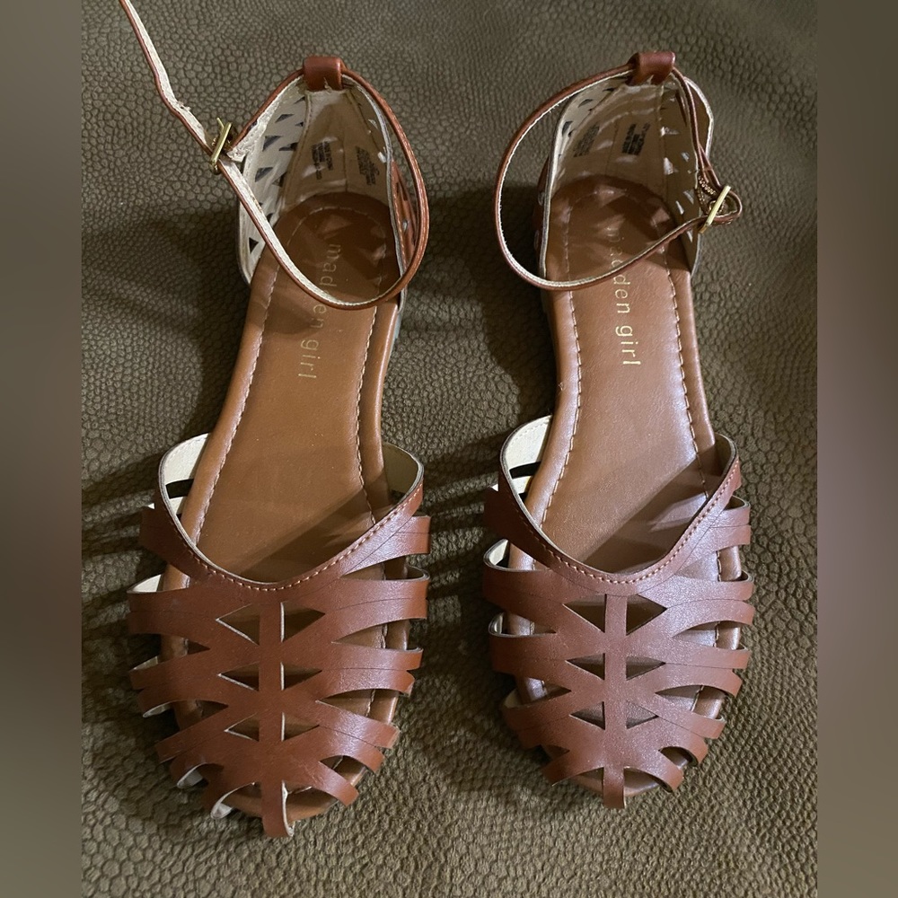 Madden Girl sandals -girls size 3.